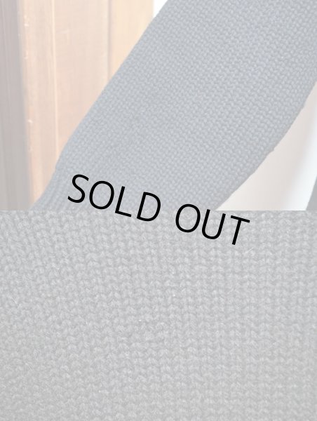 画像6: 30〜40's ショールカラーカーディガン "ブラック” (6)