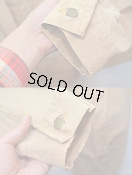 画像8: 60-70's Lee 101-Jタイプ ブラウンダック地ジャケット (8)