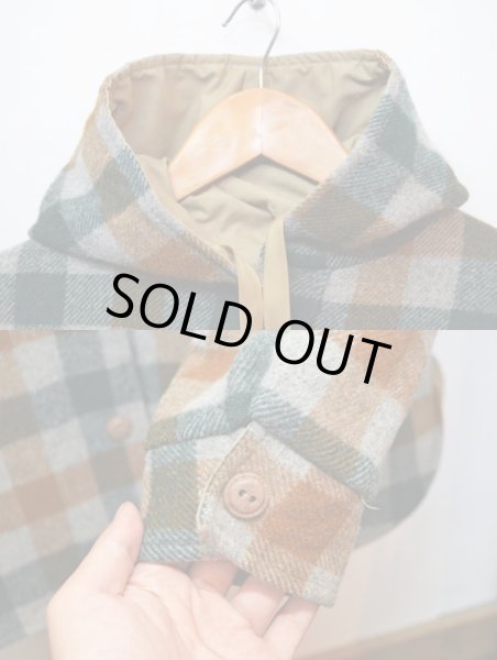 画像8: 70's Woolrich フード付き リバーシブルシャツジャケット (8)
