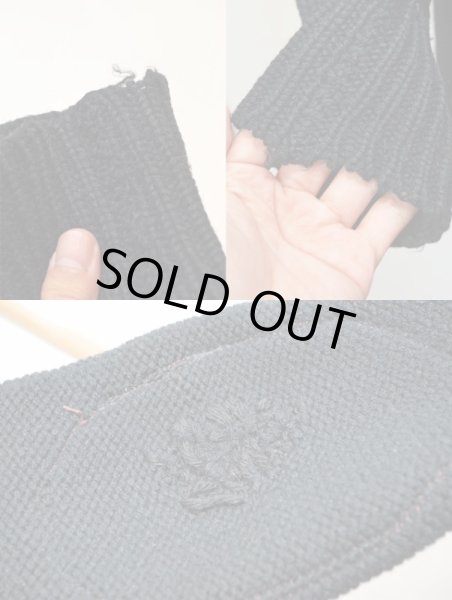 画像8: 30〜40's ショールカラーカーディガン "ブラック” (8)