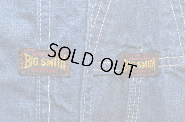 画像4: 50's BIG SMITH デニムオーバーオール (4)