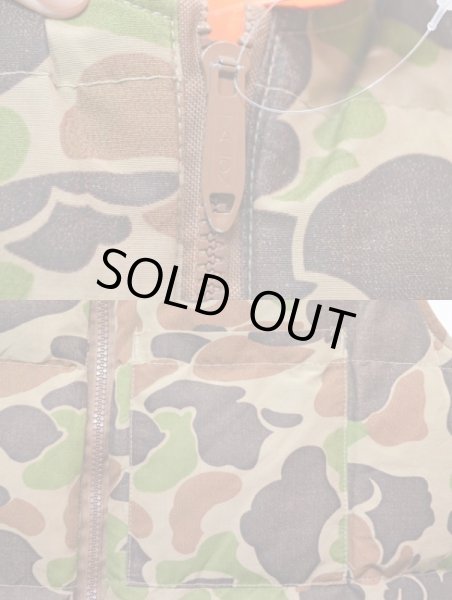 画像5: 70's Eddie Bauer リバーシブルダウンベスト “ダックハンターカモ” (5)