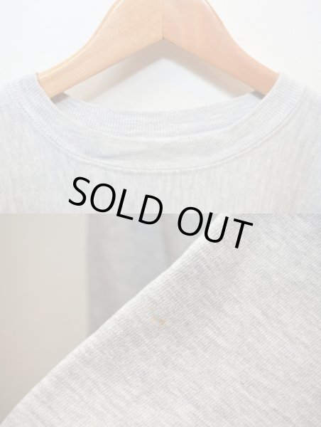 画像4: 90's Champion リバースウィーブスウェット “黒ラバー三段プリント” (4)