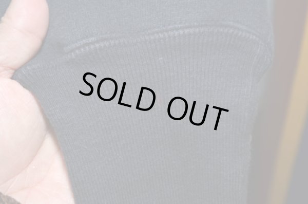 画像4: 90's champion リバースウィーブスウェット 目無し無地 ブラック (4)