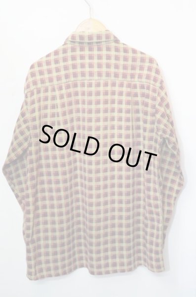 画像2: 50's-60's Sunday Mac Donald プリントネルシャツ (2)