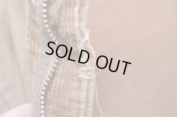 画像7: 70's Levi's519 コーデュロイパンツ 太畝 (7)