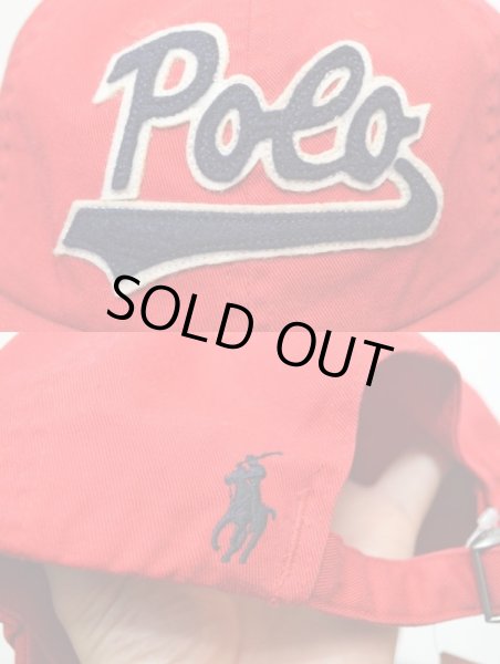 画像4: POLO RALPH LAUREN "Pitcher's Cap" RED (4)