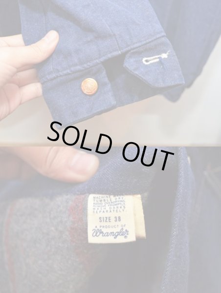 画像4: 70's Wrangler ブランケット付きカバーオール “真紺” (4)