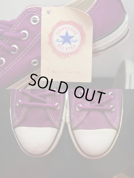 画像7: 90's converse ALLSTAR Low DEADSTOCK (7)