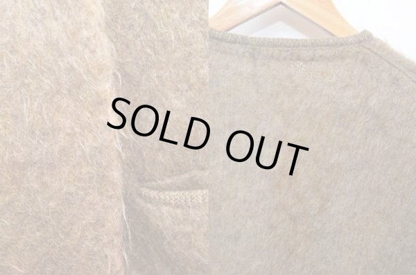 画像4: 60's VINTAGE ポケット付きモヘアカーディガン (4)