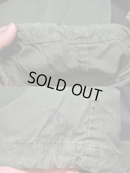 画像5: 68's US.ARMY ジャングルファティーグパンツ “SMALL-SHORT” (5)