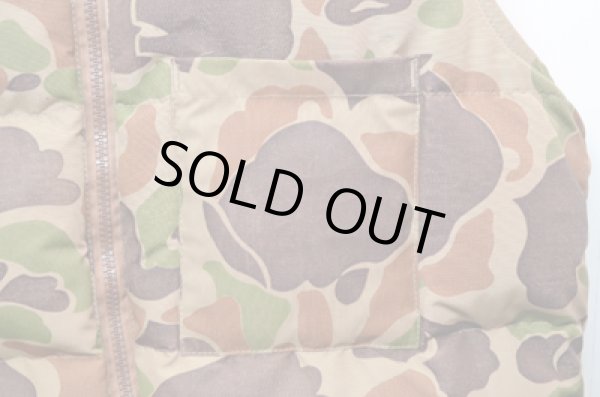 画像8: 70's Eddie Bauer リバーシブルダウンベスト “ダックハンターカモ” (8)