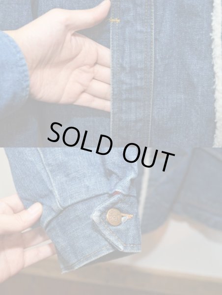 画像4: 70's Lee STORM RIDER デニムボアランチジャケット (4)