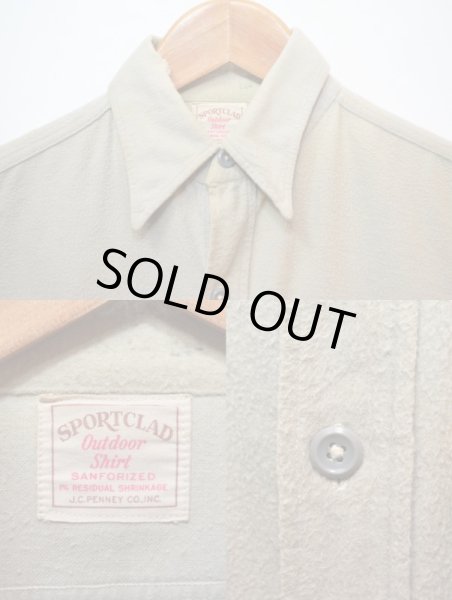 画像3: 50's SPORTCLAD シャモアクロスシャツ (3)