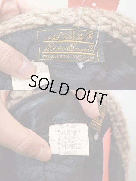 画像4: 70's-80's Eddie Bauer 耳あて付きウールキャップ (4)