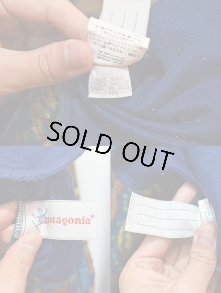 画像4: 98's Patagonia 総柄スナップT (4)