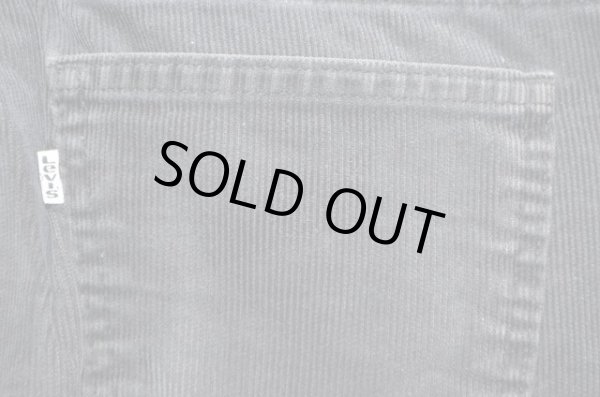 画像5: 80's Levi's 519-1558 コーデュロイパンツ “ブラック” (5)