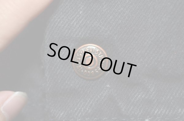 画像6: 80's Levi's ボアジャケット ブラック (6)