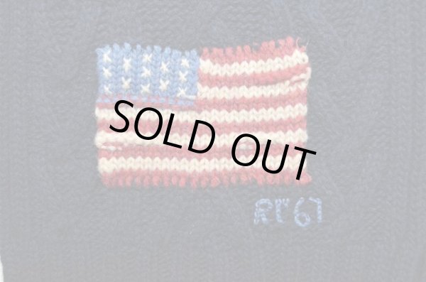 画像2: POLO Ralph Lauren 星条旗ウールマフラー (2)