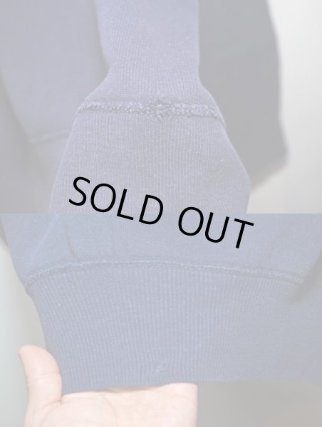 画像4: 60's RUSSELL 前V スウェットシャツ ナス紺 (4)