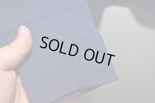 画像6: 60's RUSSELL 前V スウェットシャツ ナス紺 (6)