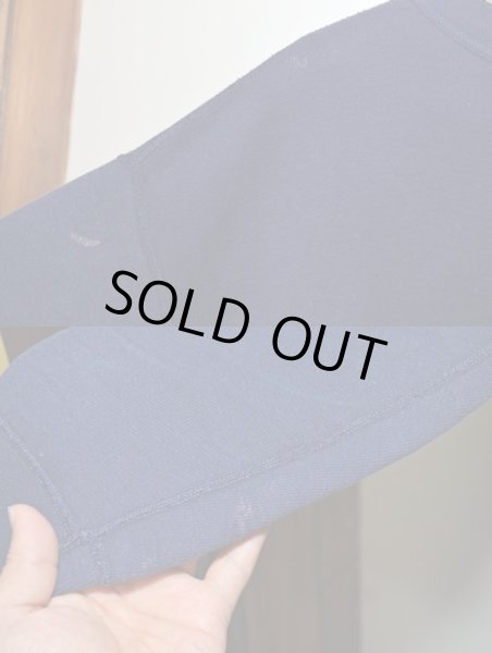 画像5: 60's RUSSELL 前V スウェットシャツ ナス紺 (5)