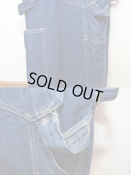 画像8: 80's SEARS エプロン付きデニムオーバーオール (8)