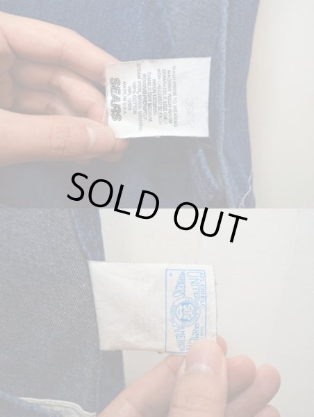 画像5: 80's SEARS エプロン付きデニムオーバーオール (5)