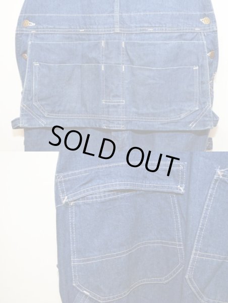 画像4: 80's SEARS エプロン付きデニムオーバーオール (4)