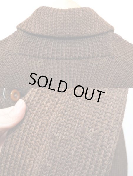 画像5: 40's Conestoga Mills ショールカラーカーディガン (5)