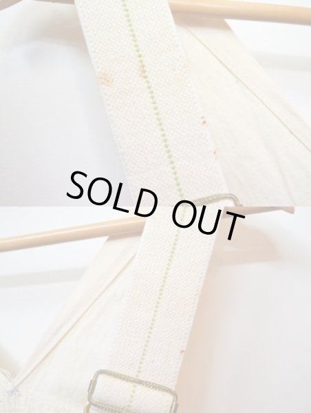 画像8: 50's Carhartt エプロン付きダブルニーオーバーオール (8)