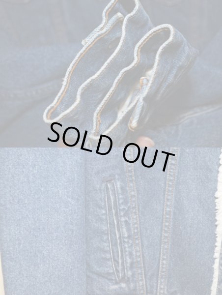 画像5: 80's Levi's デニムボアジャケット 40LONG (5)