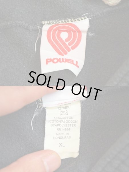 画像3: 04's POWELL カットオフ スウェットパンツ トカゲボーン (3)