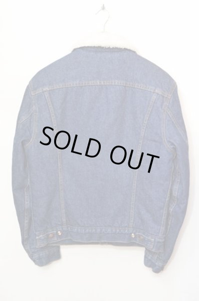 画像2: 80's Levi's デニムボアジャケット “濃紺” (2)