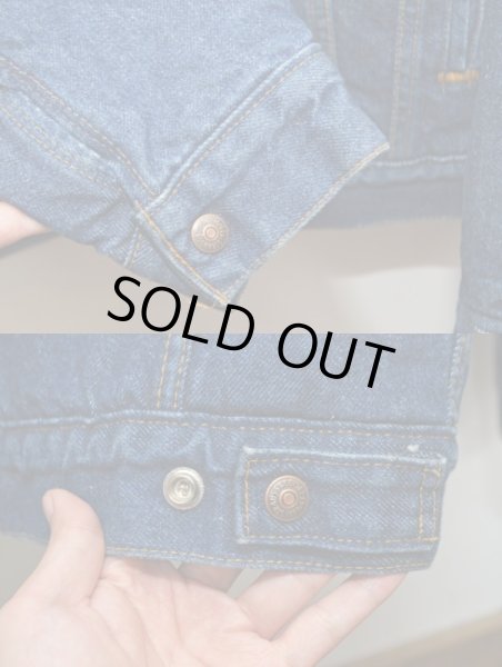 画像5: 80's Levi's デニムボアジャケット “濃紺” (5)