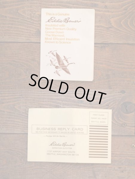 画像9: 80's EddieBauer ダウンパーカー “DEADSTOCK” (9)