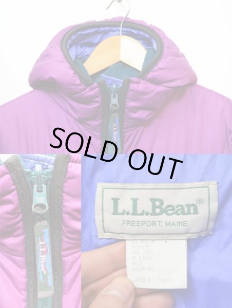 画像3: 90's L.L.BEAN プリマロフトパーカー “レアカラー” (3)