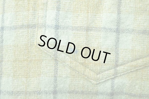 画像8: 30's Town & Country チンスト付きウールネルシャツ (8)