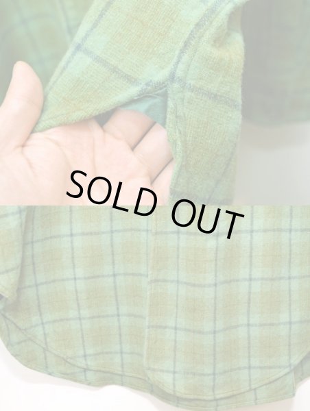 画像7: 30's Town & Country チンスト付きウールネルシャツ (7)