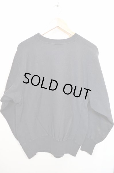 画像2: 90's Champion リバースウィーブ スウェット ブラック (2)