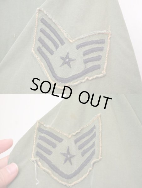 画像5: 67's US ARMY ファティーグジャケット ノンリップ (5)