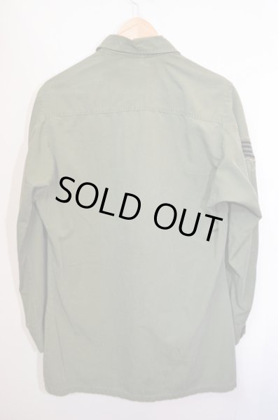 画像2: 67's US ARMY ファティーグジャケット ノンリップ (2)