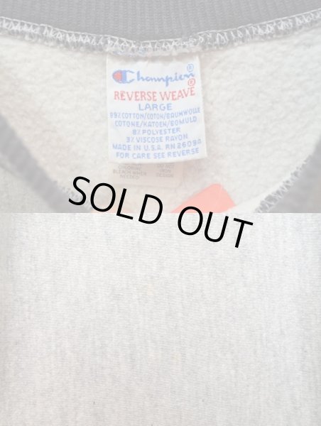 画像4: 90's champion リバースウィーブスウェット “リブボーダー” (4)