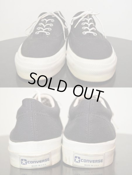 画像4: 80's コンバース スキッドグリップ "ブラック” (4)