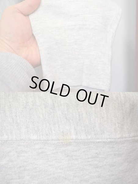 画像4: 80's Champion リバースウィーブ スウェット "染み込みプリント” (4)