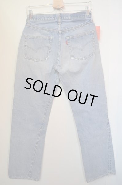 画像2: 70's Levi's 501 66後期 クラッシュデニム (2)