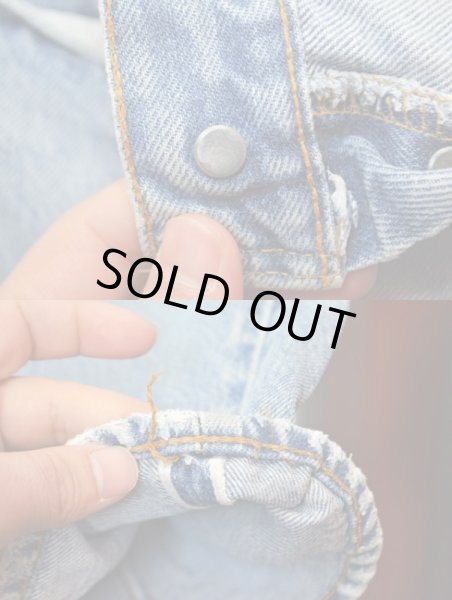 画像3: 70's Levi's 501 66後期 クラッシュデニム (3)