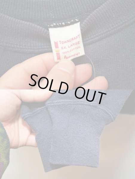 画像3: 60's TOWN CRAFT ヴィンテージ スウェットシャツ (3)