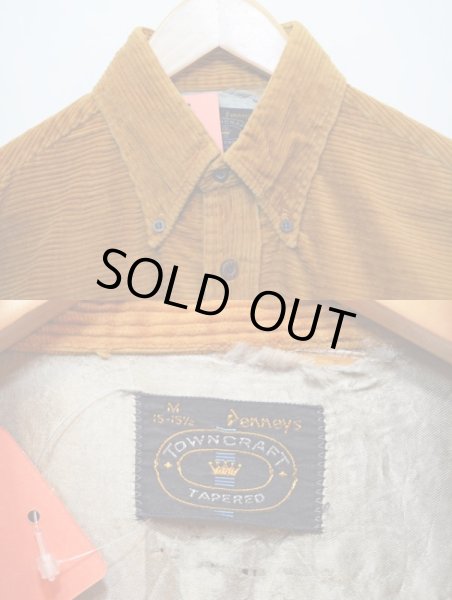 画像3: 70's Towncraft コーデュロイボタンダウンシャツ (3)