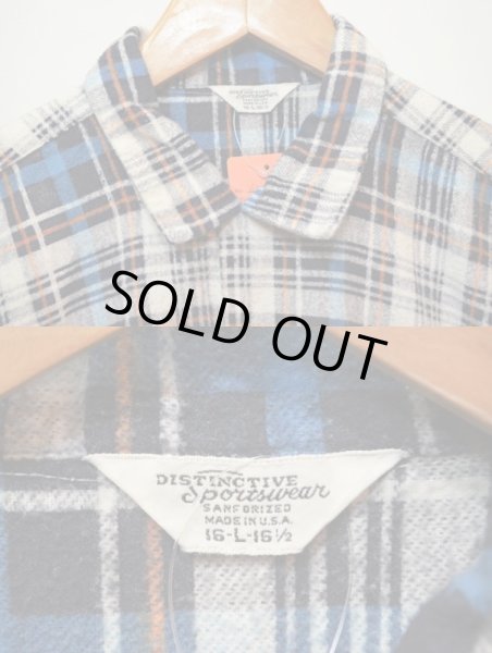 画像3: 60's Distinctive Sportwear プリントネルシャツ (3)